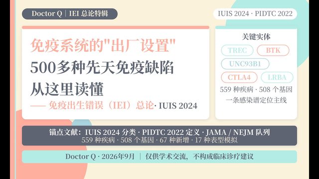 IEI病种深读01总论视频封面：从基因到临床的重新认知